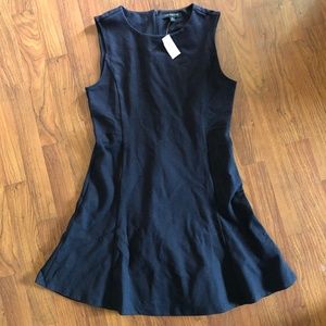 NWT - Banana Republic Navy Polka Dot Dress Size 8